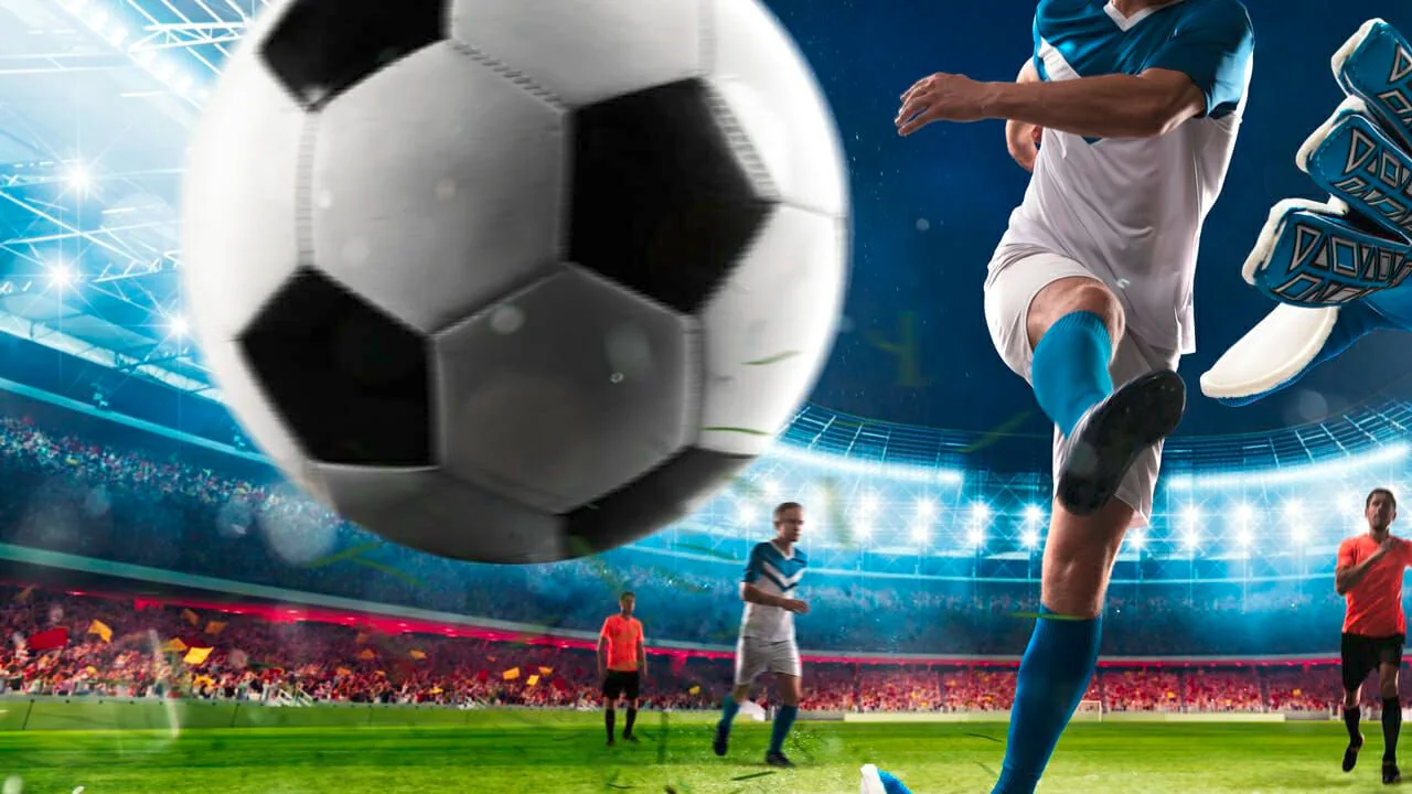 Tampilan olahraga mobile untuk mengikuti pertandingan