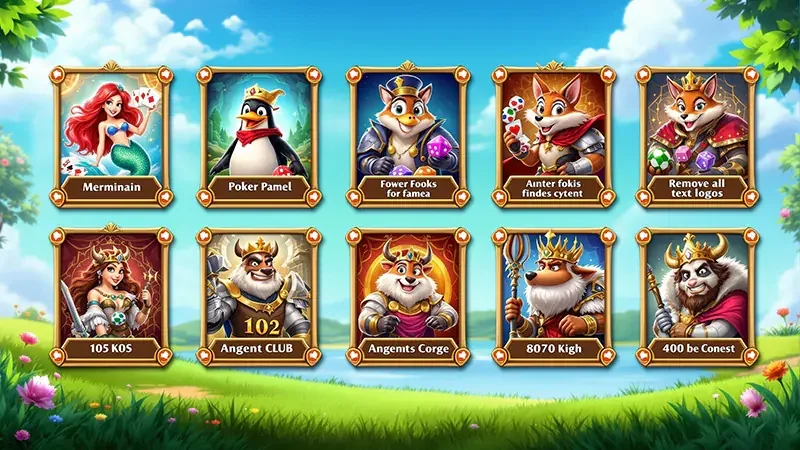 Ilustrasi permainan slot mobile dengan simbol dan fitur bonus